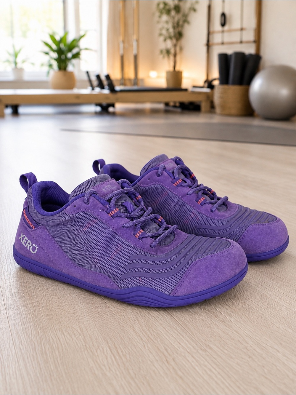 Xero Shoes 360 Womens 10.5 Purple Barefoot Minimalist Cross Training Sneakers - Picture 2 of 15